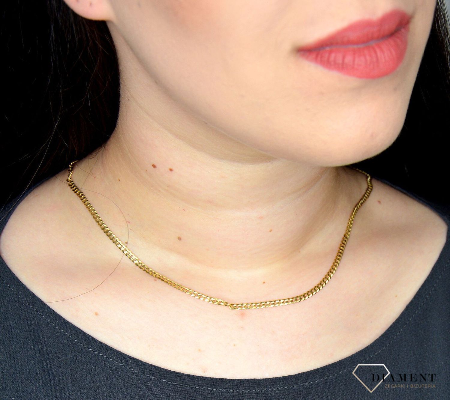 Złoty łańcuszek 333 pancerka 3 mm DIA-LAN-3164-333 3mm (1).jpg